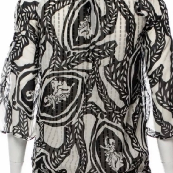 Diane Von Furstenburg blouse - Picture 3 of 8